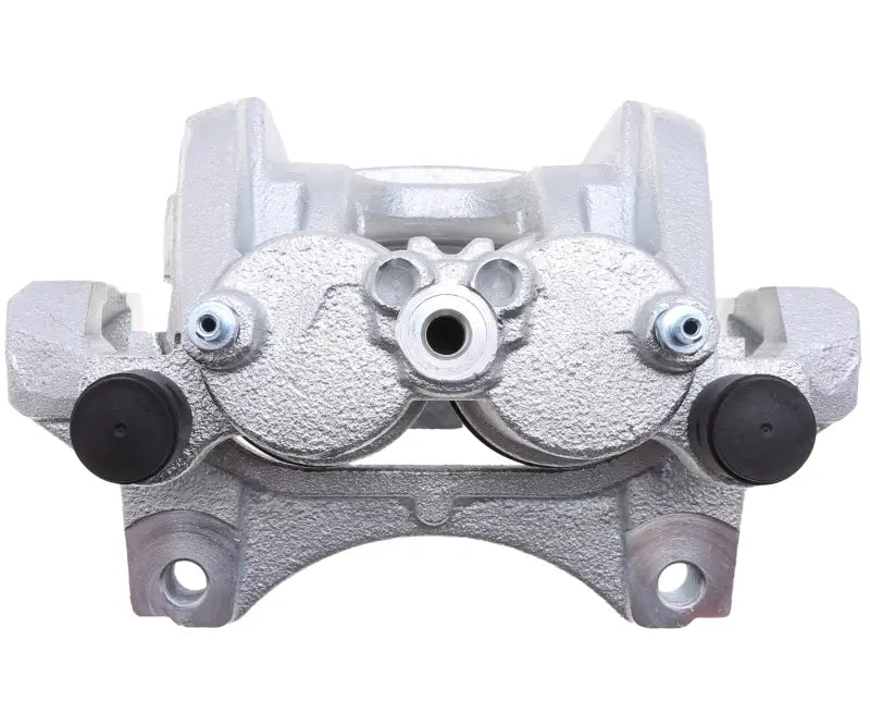 Silver-colored brake caliper from FRC12982C Raybestos disc brake caliper assembly