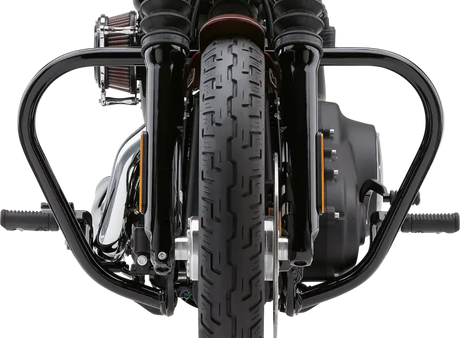 Freeway Bars Vbend 1.25" Black Fxd/B/C 91 17 - COBRA