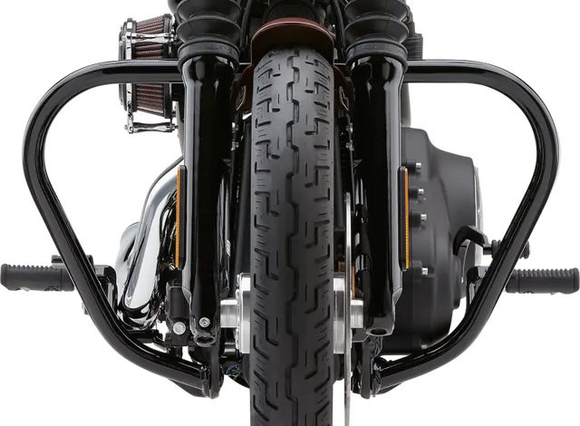 Freeway Bars Vbend 1.25" Black Fxd/B/C 91 17 - COBRA