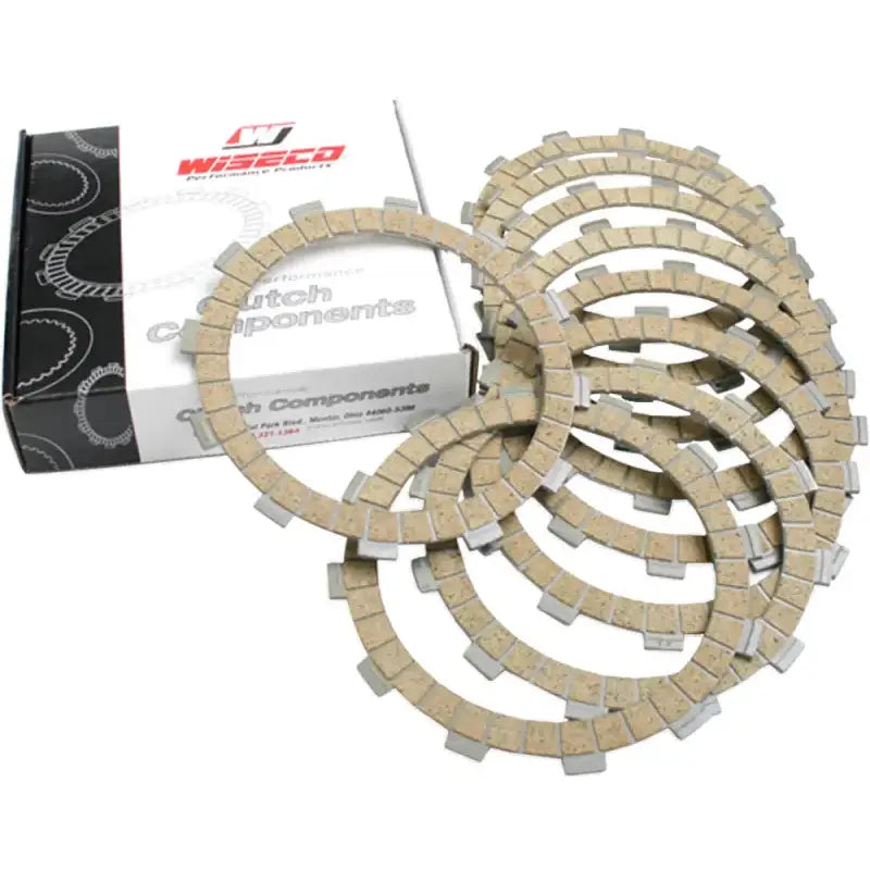 WISECO Friction Plates 9 Fiber Yam for Powersports