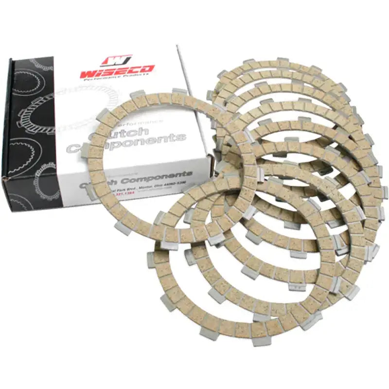 WISECO Friction Plates 9 Fiber Yam for Powersports