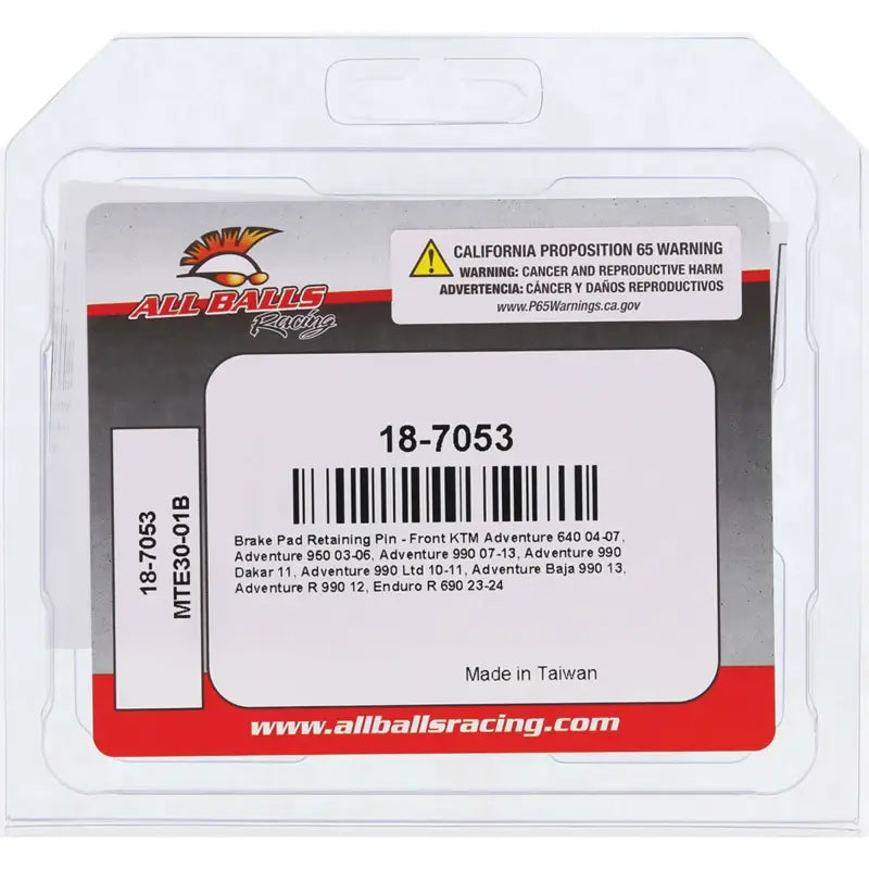 Brake Caliper Pin Front - ALL BALLS