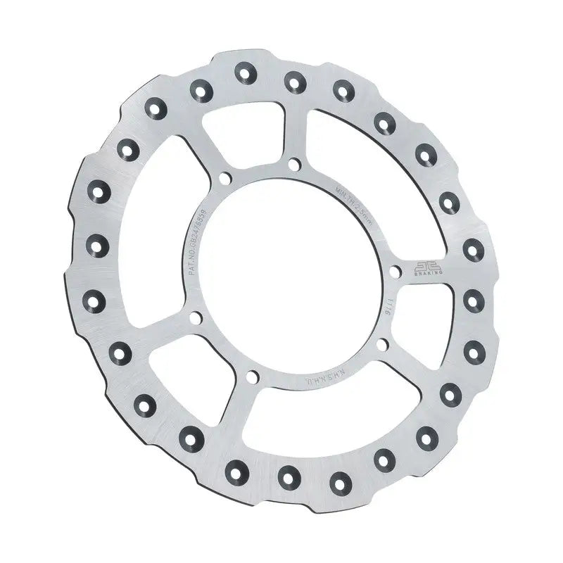 JT Front Brake Rotor Ss Self Cleaning Hon for Powersports