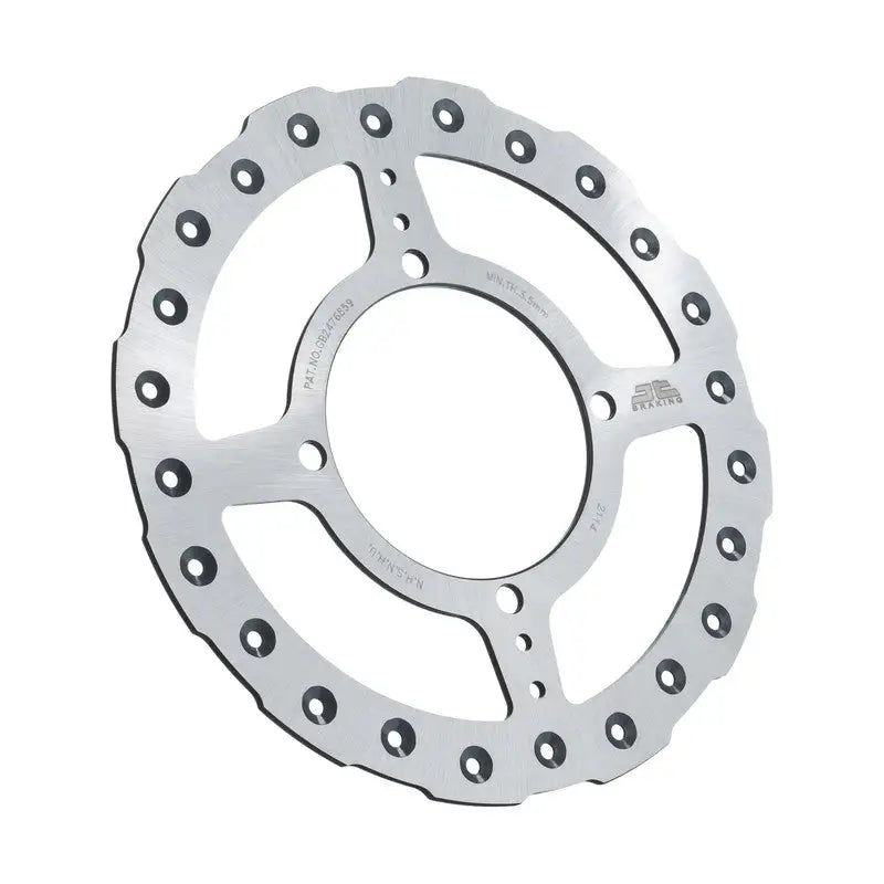 JT Front Brake Rotor Ss Self Cleaning Kaw for Powersports