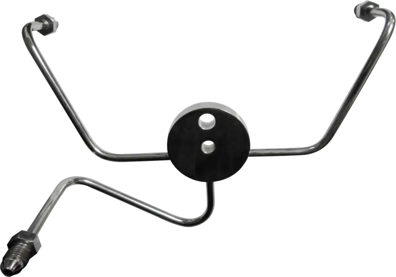 GOODRIDGE Front Brake Spider Wideglide Chrome 3an Fittings