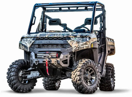 WARN Front Bumper Winch Mount Pol for Powersports