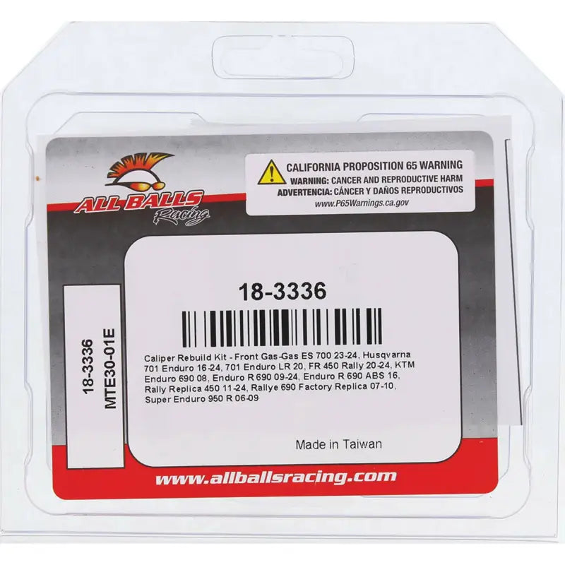 Caliper Rebuild Kit Front - ALL BALLS