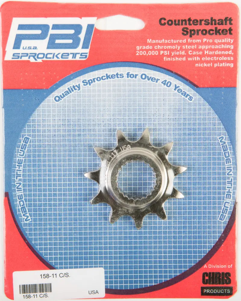 PBI Front Cs Sprocket Steel 11t 520 Pol for Powersports