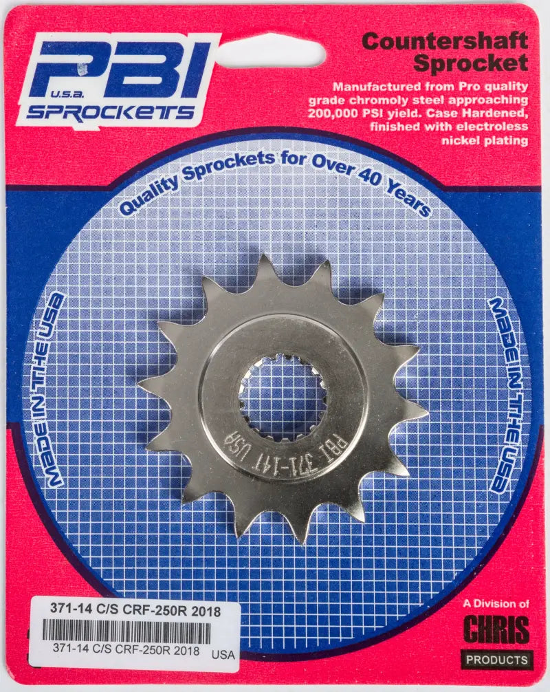 PBI Front Cs Sprocket Steel 14t 520 Hon for Powersports