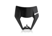 Front Headlight Mask Black