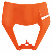 Front Headlight Mask Orange 