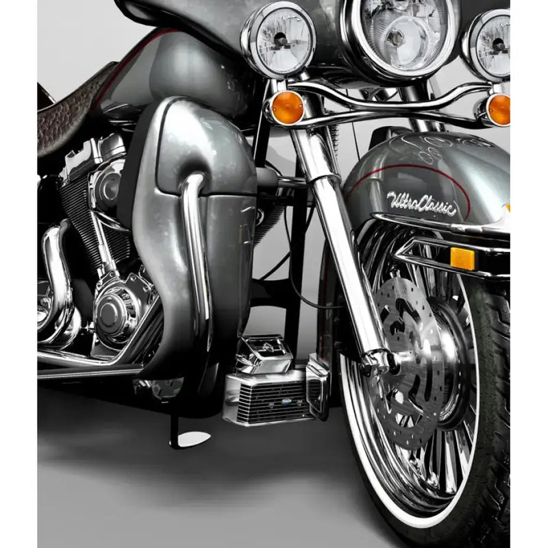 ULTRACOOL Front Mount Oil Cooler Evo/Tc Touring `94 08 Chrome