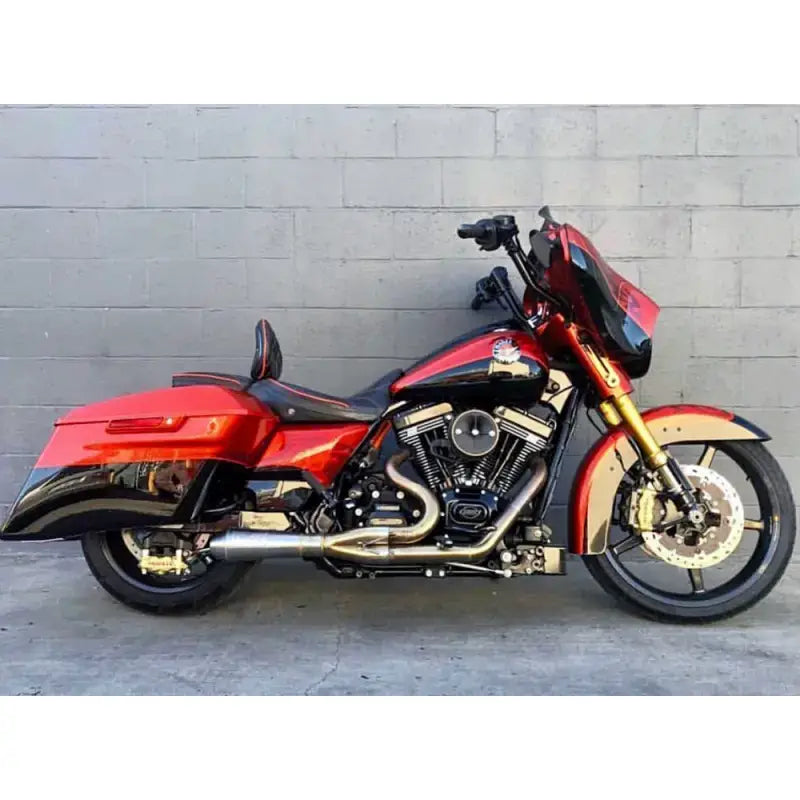 Front Mount Oil Cooler Tc Touring `09 16  Gloss Blk 