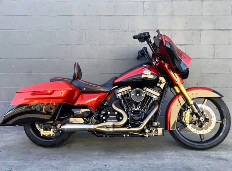 Front Mount Oil Cooler Tc Touring `09 16  Gloss Blk 