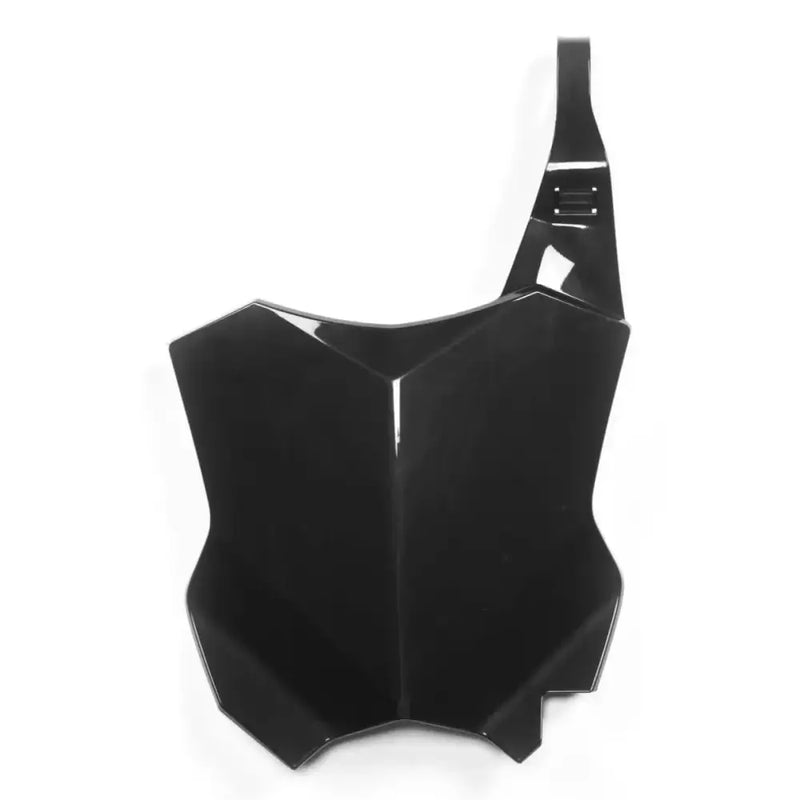 Front Number Plate Black - Powersports