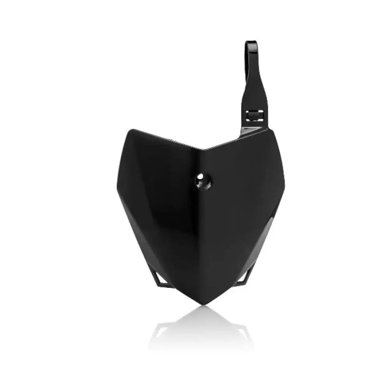 Front Number Plate Black
