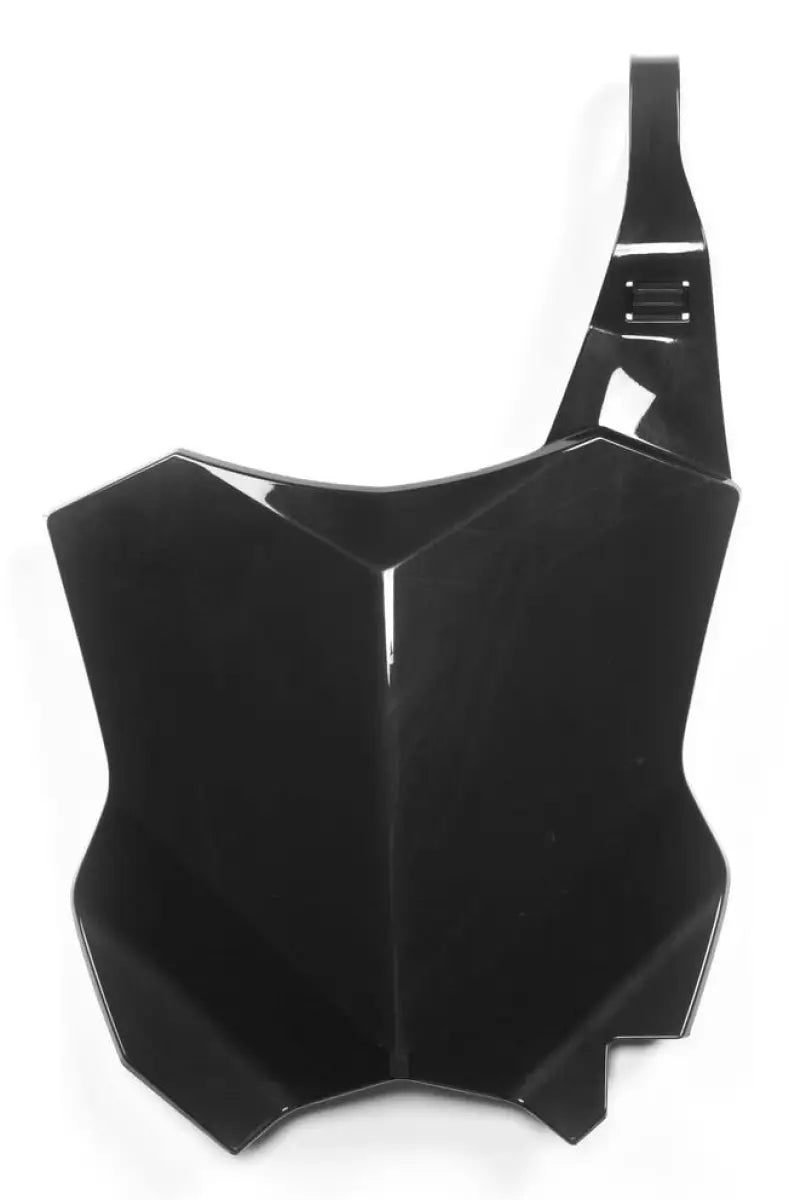 Front Number Plate Black - Powersports