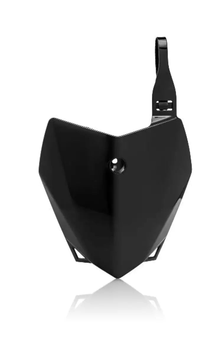 Front Number Plate Black