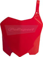 Front Number Plate Red - Powersports