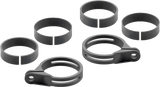 RIZOMA Front Turn Signal Fork Mount Kit Black