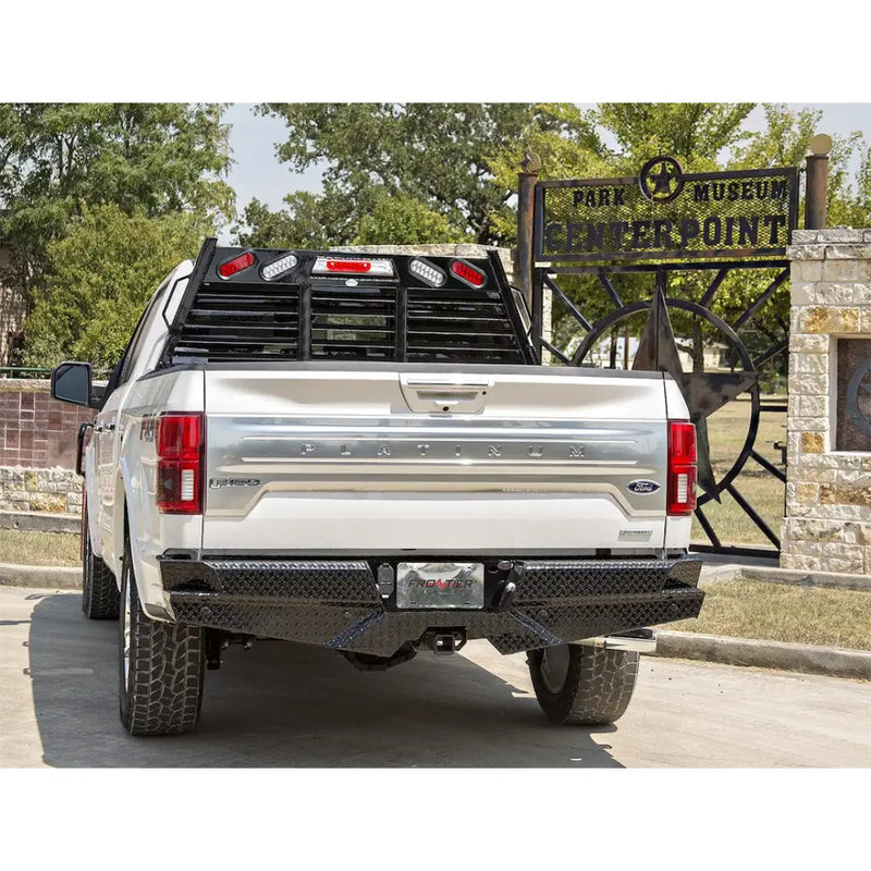 Frontier TRU Accommodates Vehicle Backup Sensors Bumper 100-11-5010 - Diamond Back Ford