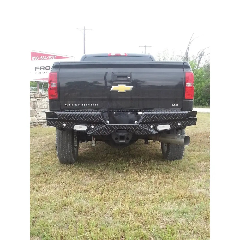 Frontier TRU Accommodates Vehicle Backup Sensors Bumper 100-20-7013 - Diamond Back Chevy GMC
