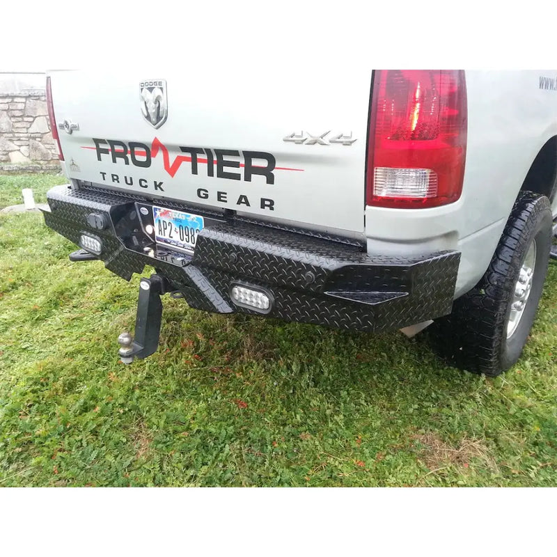 Frontier TRU Accommodates Vehicle Backup Sensors Bumper 100-41-0004 - Diamond Back Dodge