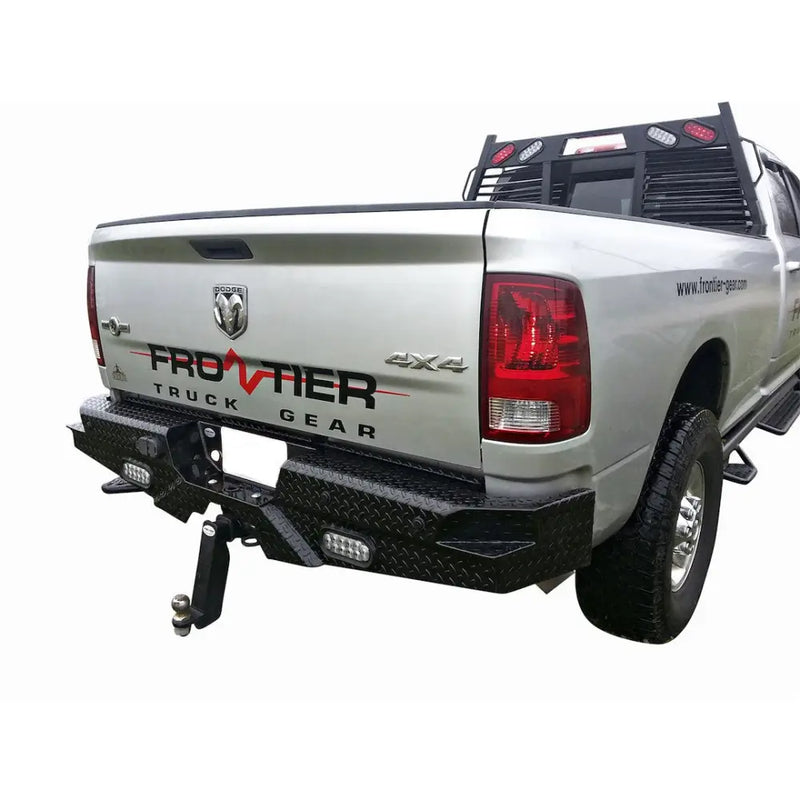 Frontier TRU Accommodates Vehicle Backup Sensors Bumper 100-41-0004 - Diamond Back Dodge