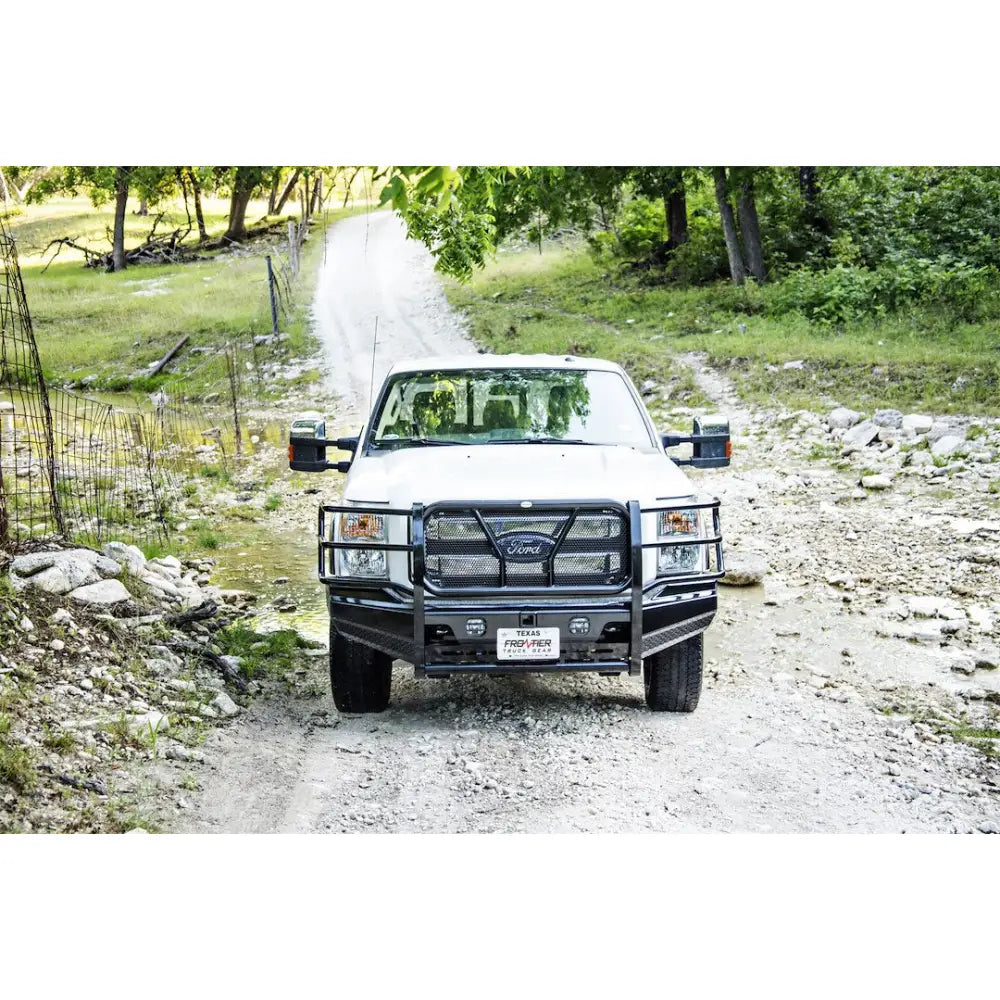Frontier TRU Accommodates Factory Tow Hooks Bumper 130-11-1005 - Pro Front Replacement Ford