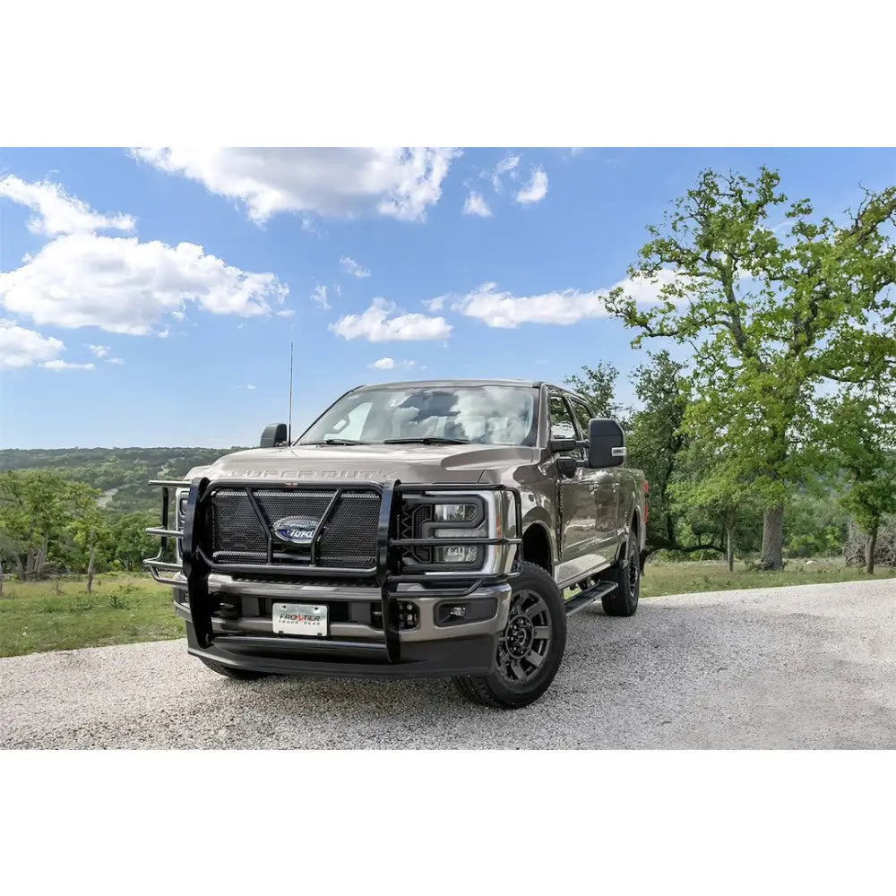 Frontier TRU 200-12-3005 Heavy duty one-piece welded steel design - Grille Guard