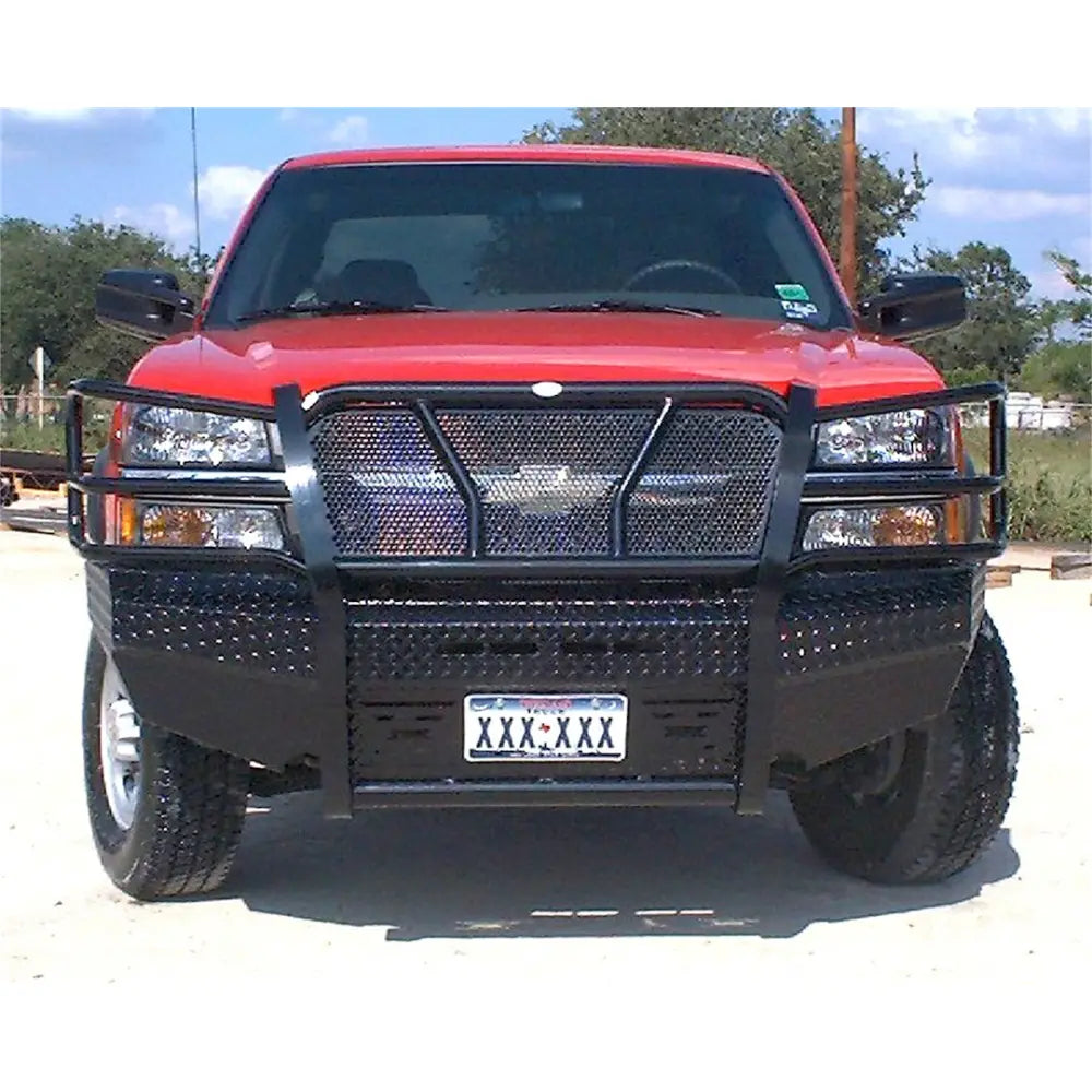 Frontier TRU Accommodates Factory Tow Hooks Bumper 300-20-3009 - Front Replacement Chevy
