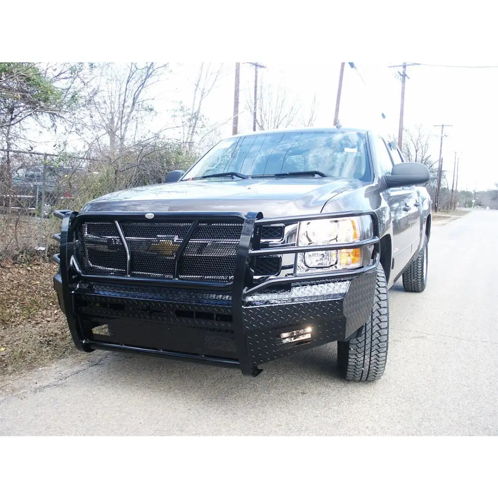 Frontier TRU Accommodates Factory Tow Hooks Bumper 300-20-7009 - Front Replacement Chevy