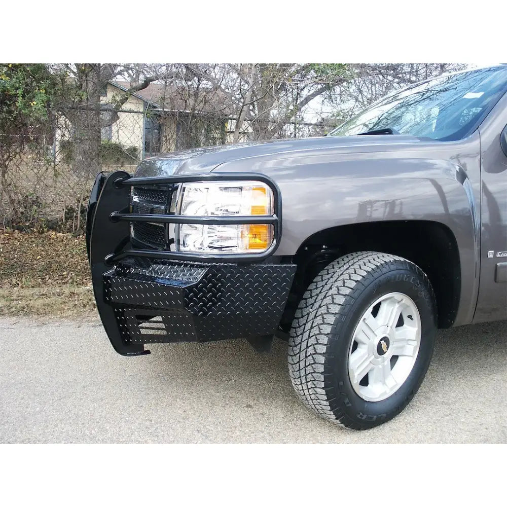 Frontier TRU Accommodates Factory Tow Hooks Bumper 300-20-7009 - Front Replacement Chevy