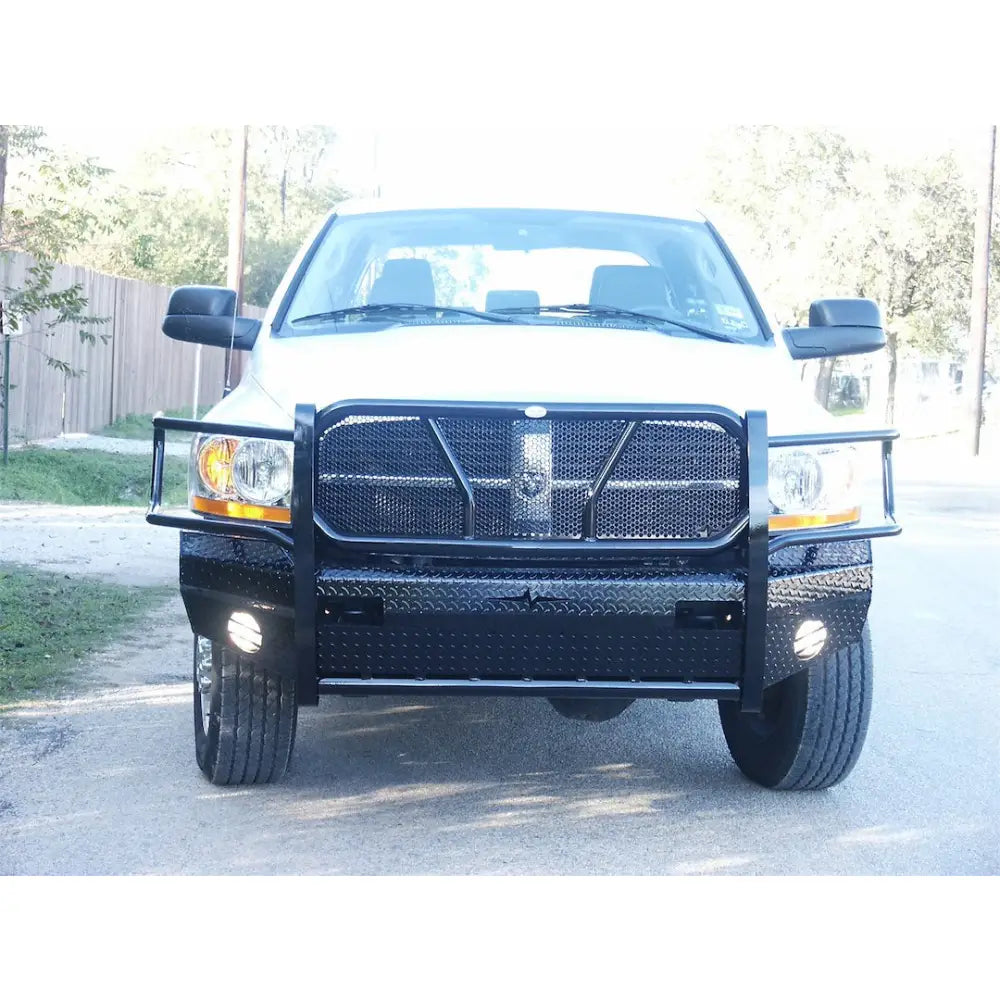Frontier TRU Accommodates Factory Tow Hooks Bumper 300-40-6005 - Front Replacement Dodge