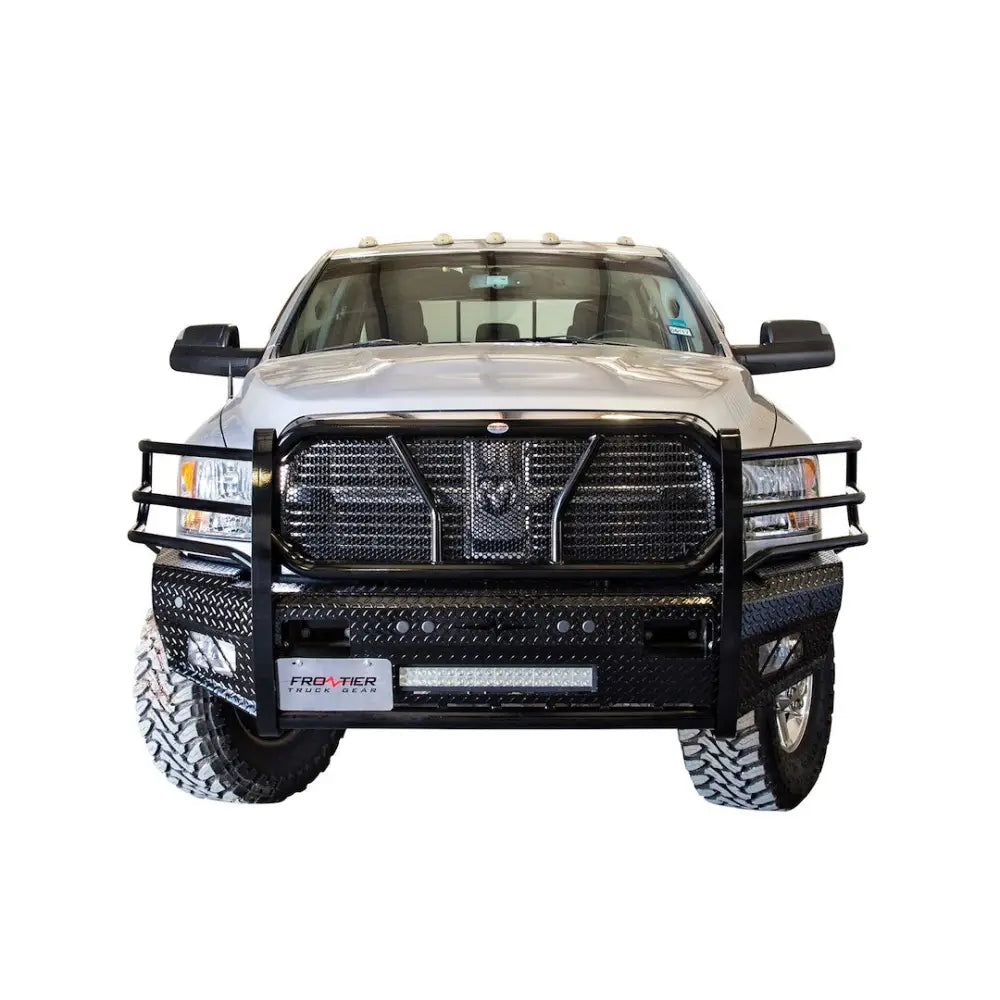 Frontier TRU Accommodates Factory Tow Hooks Bumper 300-41-0007 - Front Replacement Dodge