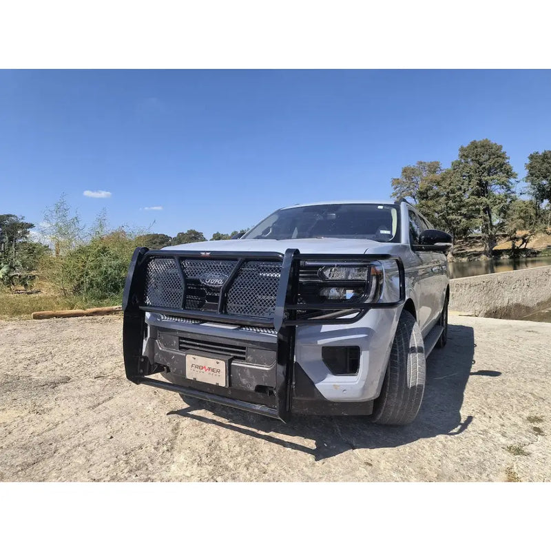 Frontier TRU Heavy-Duty One-Piece Design Grille Guard 200-11-8004 - Expedition