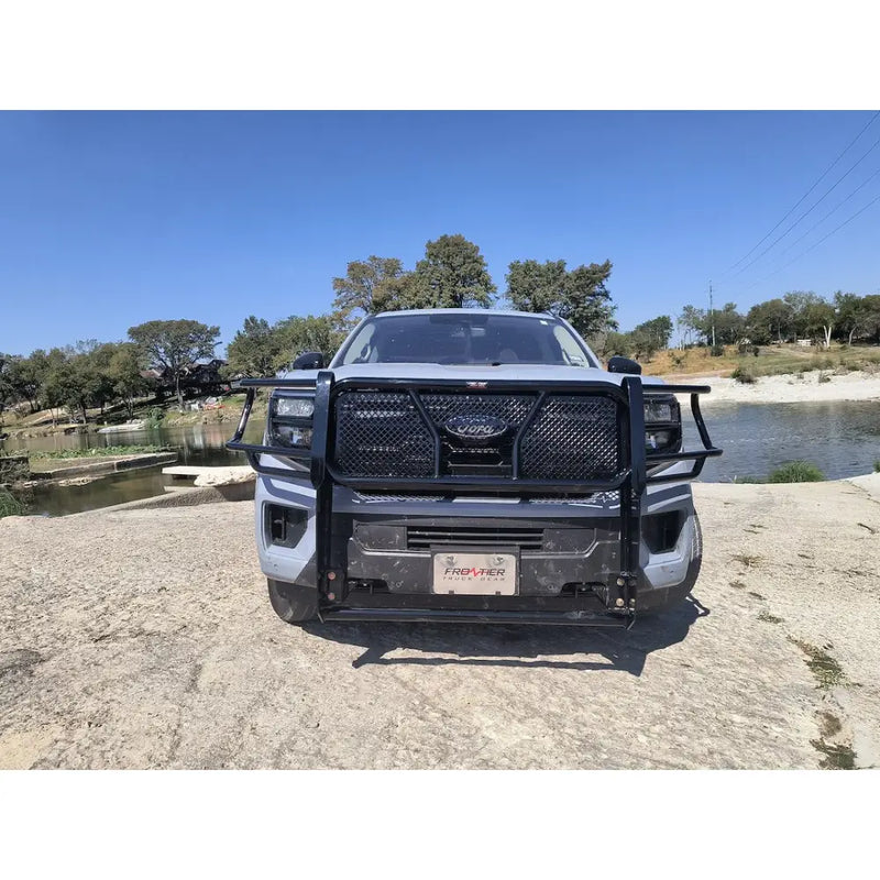 Frontier TRU Heavy-Duty One-Piece Design Grille Guard 200-11-8004 - Expedition