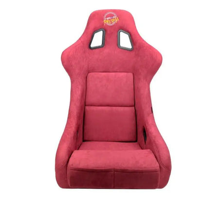Red racing bucket seat from FRP Bucket Seat PRISMA Edition in Maroon