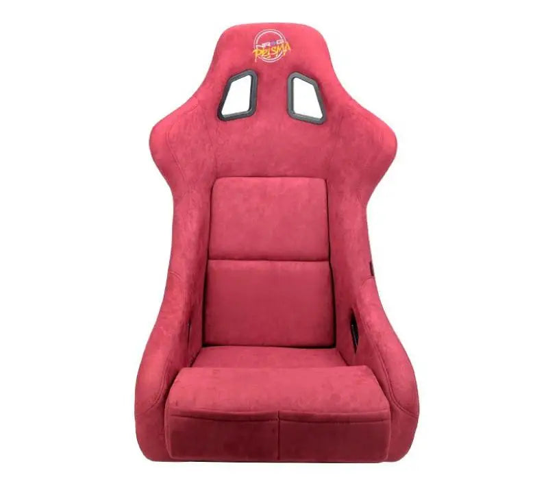 Red racing bucket seat from FRP Bucket Seat PRISMA Edition in Maroon