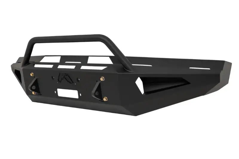 Black steel truck bumper for Fab Fours 2008-2010 Ford SD F250-F550 Red Ste