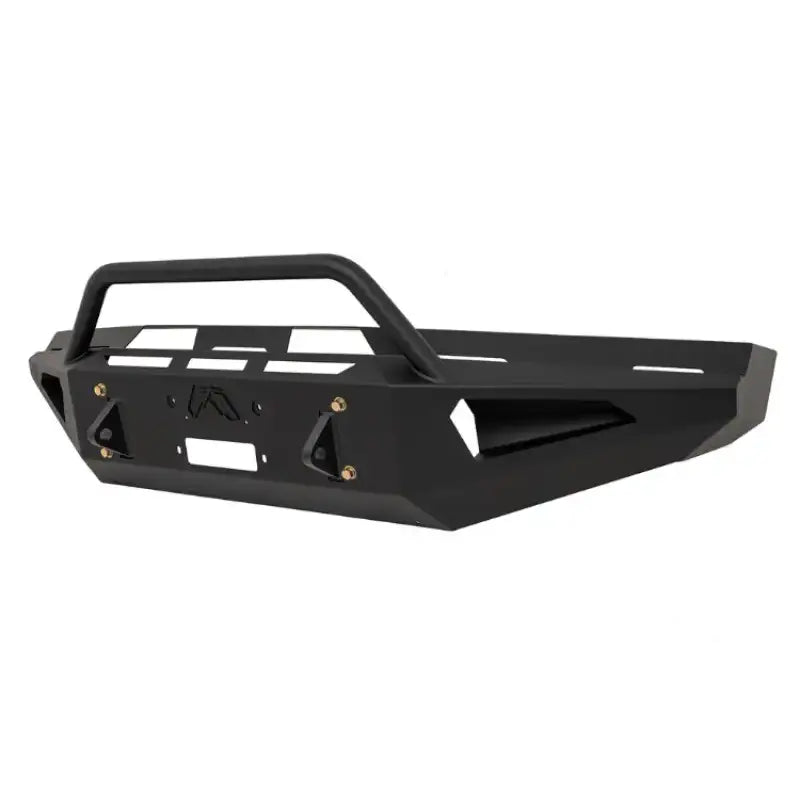 Fab Fours 1999-2004 Ford Sd F250-F550 Red Steel Bumper (FS99-RS1662-1) showcasing its high-quality steel construction and rugged design for superior vehicle protection.