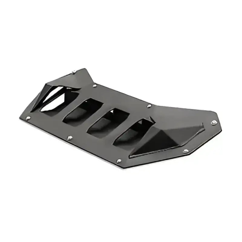 Black metal vent cover for FS99-RT1350-1 Fab Fours 1999-2016 Ford SD F250-F350 Red Ste