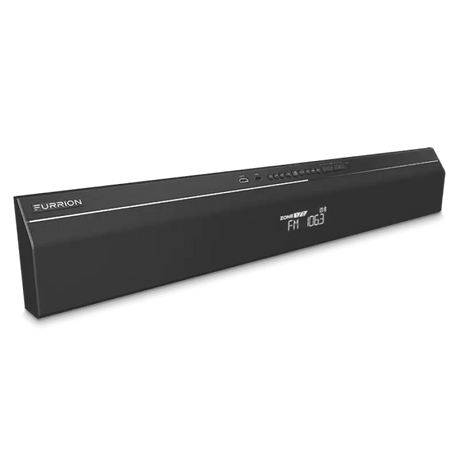FSB2N25MC-BL Furrion Llc 2.1 Channel 2 Zone Soundbar Speaker. Enhance your audio experience with immersive 2.1 channel sound and 2 zone audio. Sleek black design perfect for RV, Automotive, Powersports, off-road, marine, exterior, truck accessories, interior, truck bed, RV parts. Inside RV, RV Parts Shop, Exterior Parts & Accessories, AVADA - Best Sellers