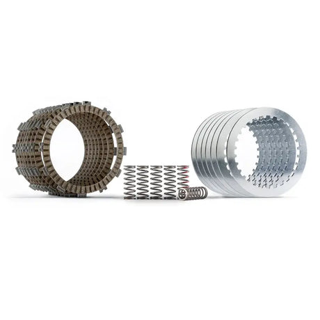 Motorcycle clutch kit with FSC059-8-001 Fiber Steel Springs 8 Plate for smooth rides