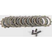 Motorcycle clutch plates and springs from FSC141-9-001 Clutch Fiber Spring Kit Steel Yam