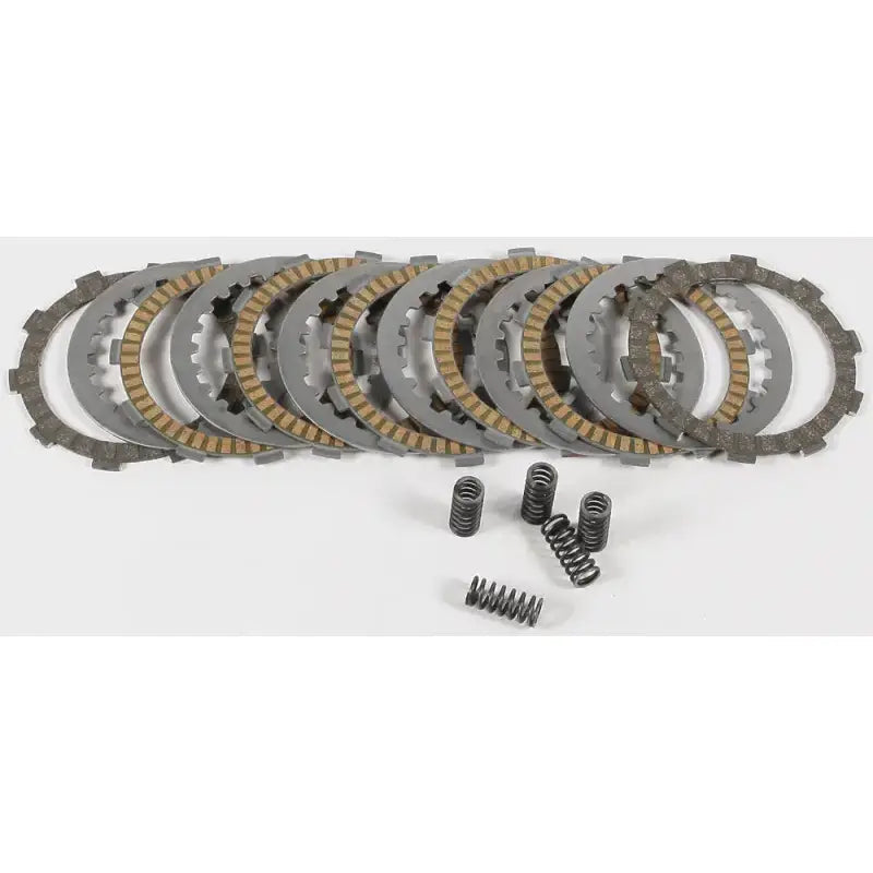 Motorcycle clutch plates and springs for FSC159-7-001 Clutch Fiber Spring Kit Steel Yam 85