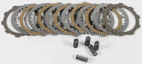 Motorcycle clutch plates and springs for FSC159-7-001 Clutch Fiber Spring Kit Steel Yam 85