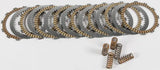 Motorcycle clutch plates and springs from FSC263-8-001 Clutch Fiber Spring Kit Steel Kaw