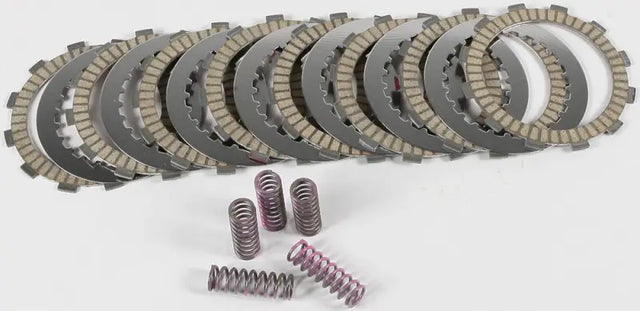 Motorcycle clutch plates and springs for FSC494-8-001 Hinson FSC Kit CRF250R 10-16