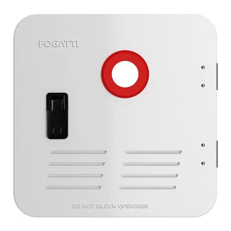 FSWD-1515/WHITE Fogatti 15x15 Door Kit in white finish, designed for easy installation and enhanced door functionality.